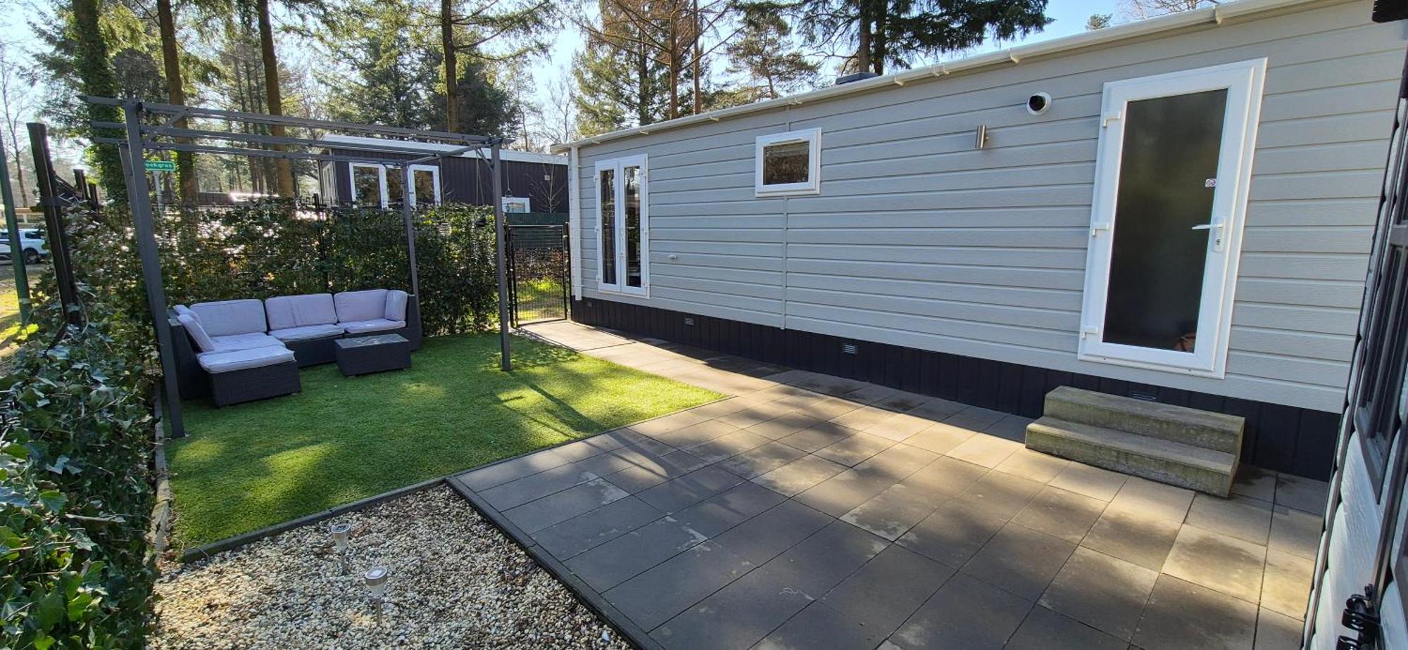 Het Veluwse Boshuisje Knus Chalet Met Omheinde Tuin Op De Veluwe هونديرلو المظهر الخارجي الصورة